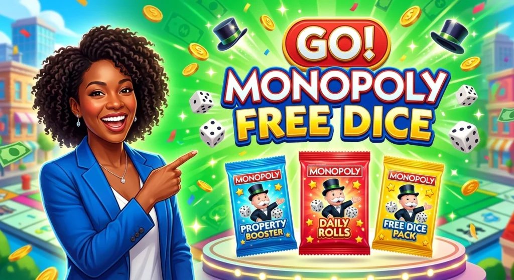 How to Get Free Dice in Monopoly GO Daily